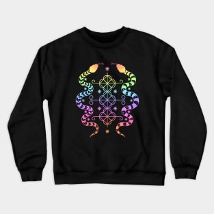 Damballah Wedo Veve loa symbol Crewneck Sweatshirt